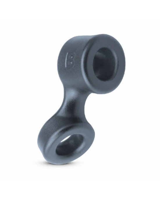 Ерекційне кільце Boners Cock Ring And Ball Stretcher - Grey Ерекційне кільце Boners Cock Ring And Ball Stretcher - Grey