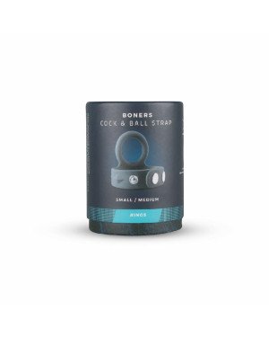 Ерекційне кільце Boners Cock & Ball Strap - S/M
