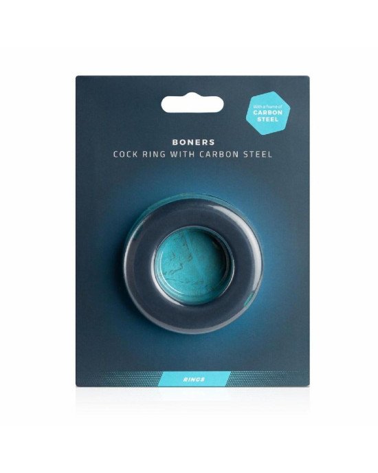 Ерекційне кільце Boners Cock Ring With Carbon Steel Ерекційне кільце Boners Cock Ring With Carbon Steel