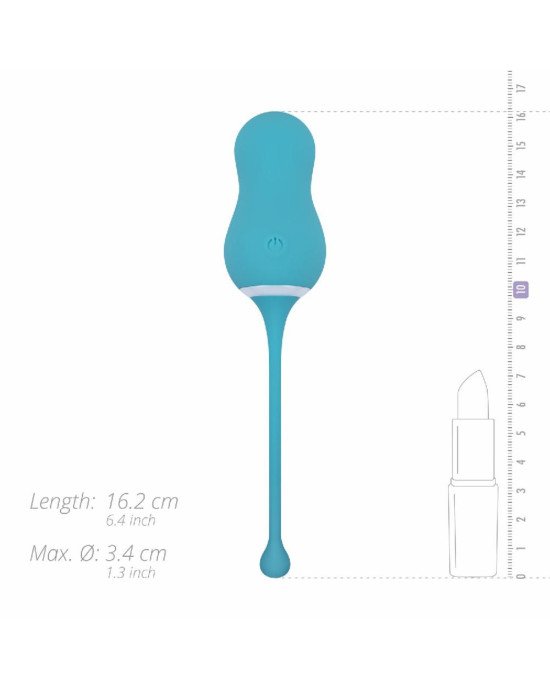 Віброяйце Cala Azul - Elena Vibrating Egg With Remote Control