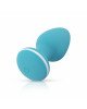 Анальна вібропробка Cala Azul - Blanca Vibrating anal plug Анальна вібропробка Cala Azul - Blanca Vibrating anal plug