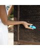 Анальна вібропробка Cala Azul - Blanca Vibrating anal plug Анальна вібропробка Cala Azul - Blanca Vibrating anal plug