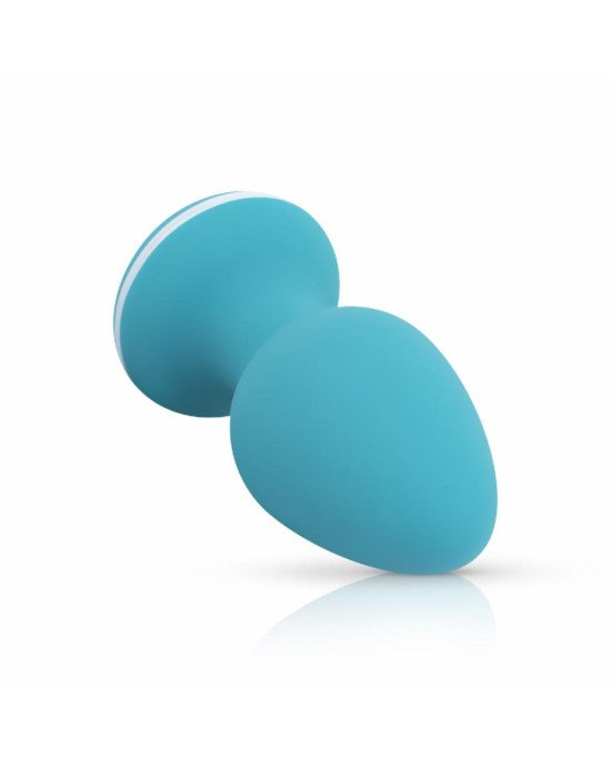 Анальна вібропробка Cala Azul - Blanca Vibrating anal plug Анальна вібропробка Cala Azul - Blanca Vibrating anal plug