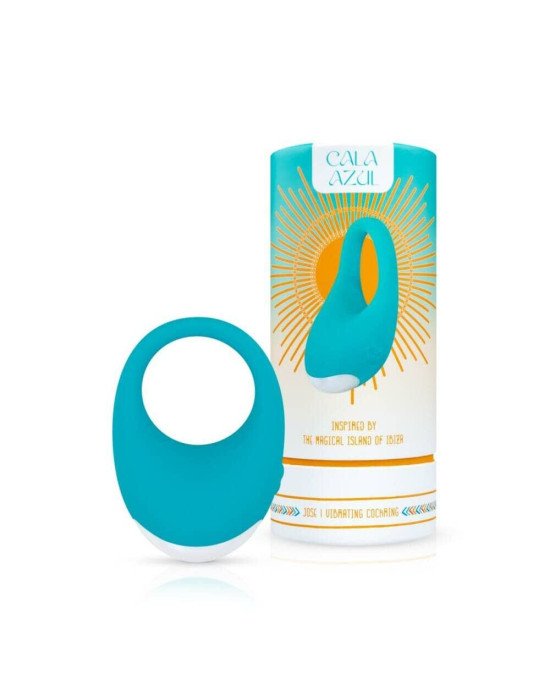 Ерекційне кільце Cala Azul - Jose Vibrating Cockring