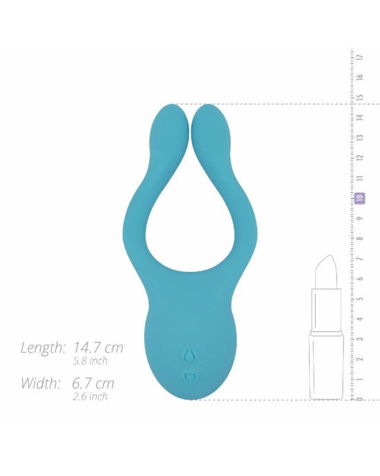 Вібратор для пар Cala Azul - Dani I Couples Vibrator Вібратор для пар Cala Azul - Dani I Couples Vibrator