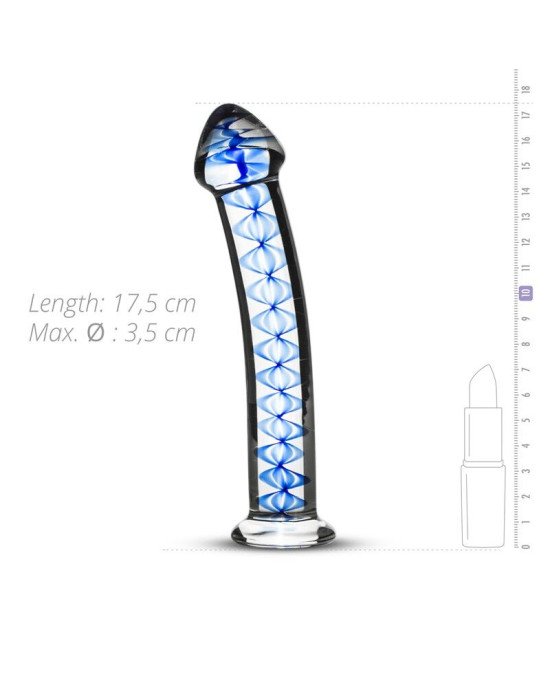 Скляний дилдо Gildo Glass Dildo No. 4 Скляний дилдо Gildo Glass Dildo No. 4