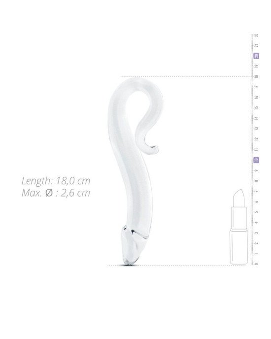Скляний дилдо Gildo Glass Dildo No. 14 Скляний дилдо Gildo Glass Dildo No. 14