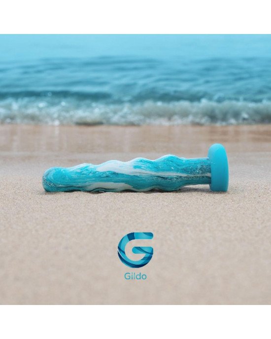 Скляний дилдо Gildo - Ocean Flow Glass Dildo Скляний дилдо Gildo - Ocean Flow Glass Dildo