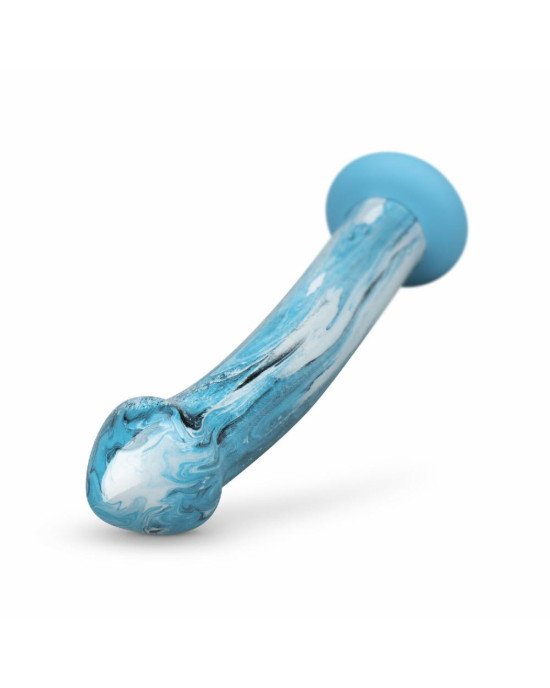 Скляний дилдо Gildo - Ocean Ripple Glass Dildo Скляний дилдо Gildo - Ocean Ripple Glass Dildo
