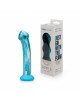 Скляний дилдо Gildo - Ocean Ripple Glass Dildo Скляний дилдо Gildo - Ocean Ripple Glass Dildo