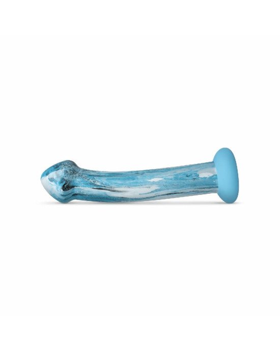 Скляний дилдо Gildo - Ocean Ripple Glass Dildo Скляний дилдо Gildo - Ocean Ripple Glass Dildo