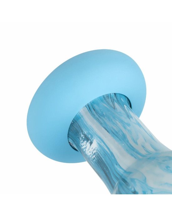Скляний дилдо Gildo - Ocean Ripple Glass Dildo Скляний дилдо Gildo - Ocean Ripple Glass Dildo
