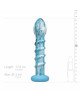 Скляний дилдо Gildo - Ocean Wave Glass Dildo Скляний дилдо Gildo - Ocean Wave Glass Dildo
