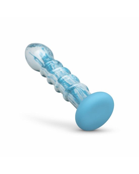 Скляний дилдо Gildo - Ocean Wave Glass Dildo Скляний дилдо Gildo - Ocean Wave Glass Dildo