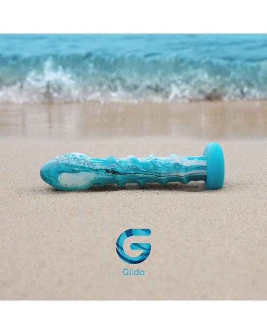 Скляний дилдо Gildo - Ocean Wave Glass Dildo Скляний дилдо Gildo - Ocean Wave Glass Dildo
