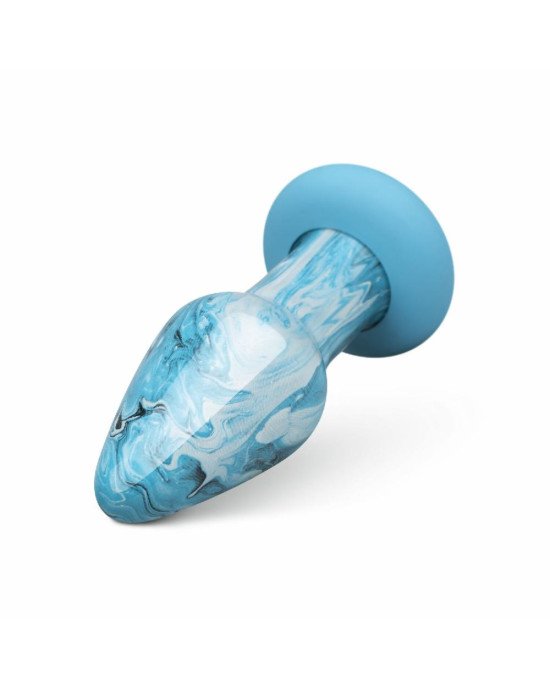 Скляна анальна пробка Gildo - Ocean Curl Glass Butt plug Скляна анальна пробка Gildo - Ocean Curl Glass Butt plug