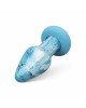 Скляна анальна пробка Gildo - Ocean Curl Glass Butt plug Скляна анальна пробка Gildo - Ocean Curl Glass Butt plug