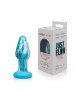 Скляна анальна пробка Gildo - Ocean Curl Glass Butt plug Скляна анальна пробка Gildo - Ocean Curl Glass Butt plug