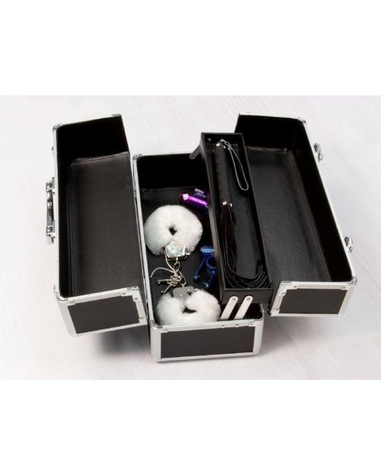 Кейс для зберігання секс-іграшок BMS Factory - Large Lokable Vibrator Case Black Кейс для зберігання секс-іграшок BMS Factory - Large Lokable Vibrator Case Black