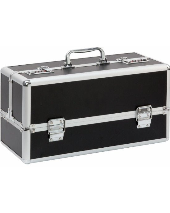 Кейс для зберігання секс-іграшок BMS Factory - Large Lokable Vibrator Case Black Кейс для зберігання секс-іграшок BMS Factory - Large Lokable Vibrator Case Black