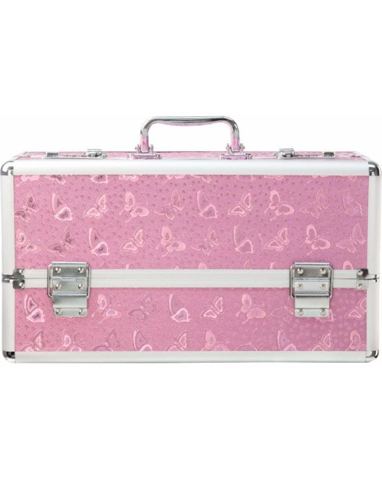 Кейс для зберігання секс-іграшок BMS Factory - Large Lokable Vibrator Case Pink Кейс для зберігання секс-іграшок BMS Factory - Large Lokable Vibrator Case Pink
