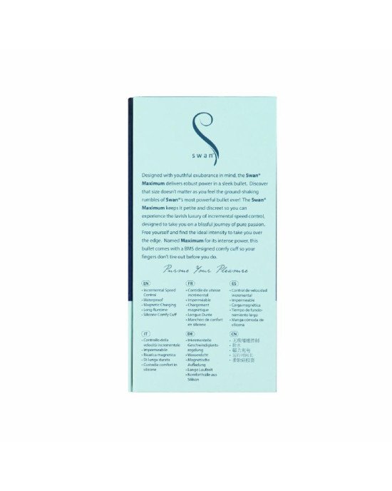 Віброкуля Swan Maximum + Comfy Cuff Blue Віброкуля Swan Maximum + Comfy Cuff Blue