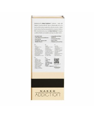 Фалоімітатор Naked Addiction – 9” Silicone Dual Density Bendable Dildo - Vanilla Фалоімітатор Naked Addiction – 9” Silicone Dual Density Bendable Dildo - Vanilla