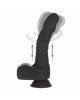Фалоімітатор Naked Addiction – 8.6” Silicone Rotating & Thrusting Vibrating Dildo with Remote Black Фалоімітатор Naked Addiction – 8.6” Silicone Rotating & Thrusting Vibrating Dildo with Remote Black