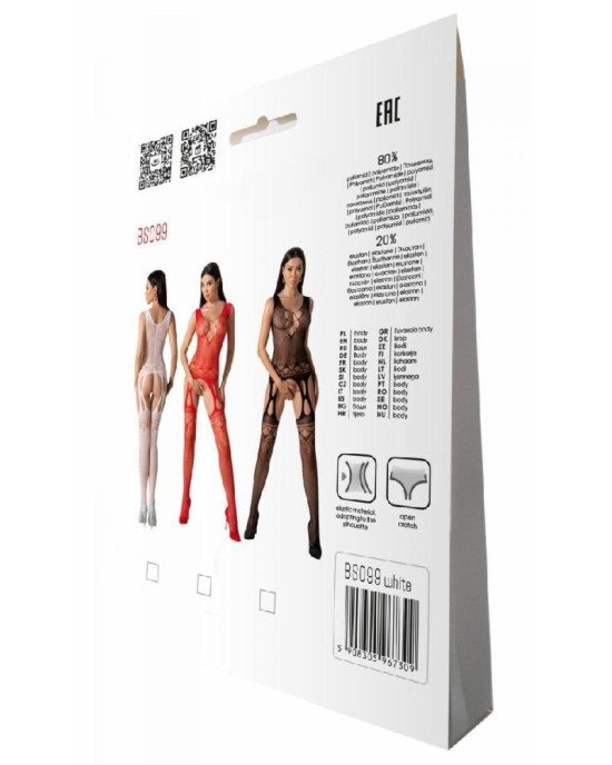 Бодістокінг Passion BS099 white
