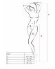 Еротичні колготки-бодістокінг Passion S027 black