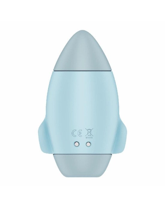Вакуумний вібратор Satisfyer Mission Control Blue Вакуумний вібратор Satisfyer Mission Control Blue
