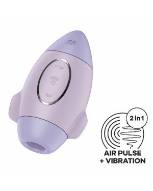 Вакуумний вібратор Satisfyer Mission Control Violet