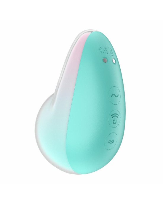 Вакуумний вібратор Satisfyer Pixie Dust Mint/Pink Вакуумний вібратор Satisfyer Pixie Dust Mint/Pink
