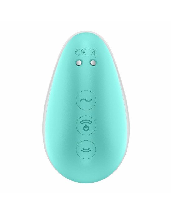 Вакуумний вібратор Satisfyer Pixie Dust Mint/Pink Вакуумний вібратор Satisfyer Pixie Dust Mint/Pink
