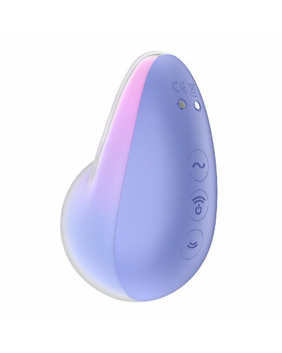 Вакуумний вібратор Satisfyer Pixie Dust Violet/Pink Вакуумний вібратор Satisfyer Pixie Dust Violet/Pink