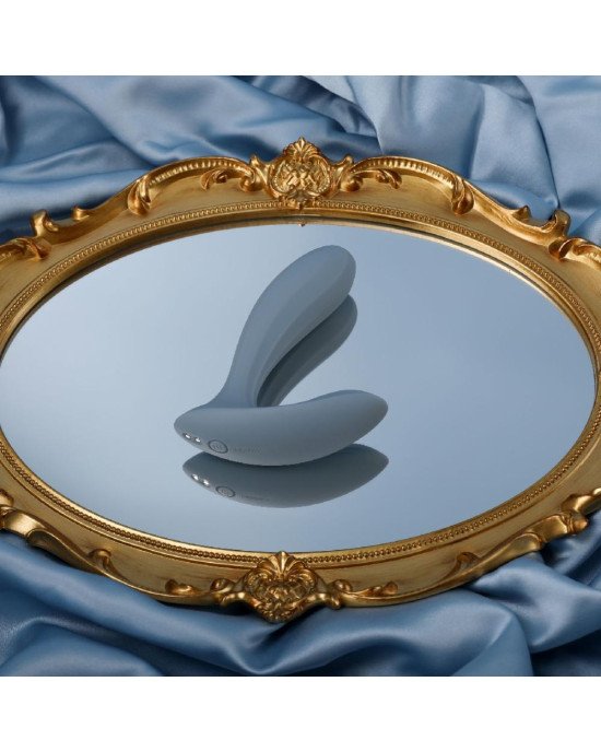Смарт-вібратор в трусики Svakom Erica Dusty Blue, дуже гнучкий, 2 мотори
