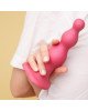 Насадка для страпона Strap-On-Me Dildo Plug Beads Framboise Metallic S Насадка для страпона Strap-On-Me Dildo Plug Beads Framboise Metallic S