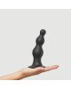 Насадка для страпона Strap-On-Me Dildo Plug Beads Black L Насадка для страпона Strap-On-Me Dildo Plug Beads Black L