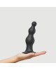 Насадка для страпона Strap-On-Me Dildo Plug Beads Black XL Насадка для страпона Strap-On-Me Dildo Plug Beads Black XL