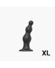 Насадка для страпона Strap-On-Me Dildo Plug Beads Black XL Насадка для страпона Strap-On-Me Dildo Plug Beads Black XL