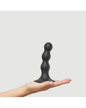 Насадка для страпона Strap-On-Me Dildo Plug Balls Black S