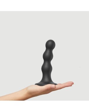 Насадка для страпона Strap-On-Me Dildo Plug Balls Black M