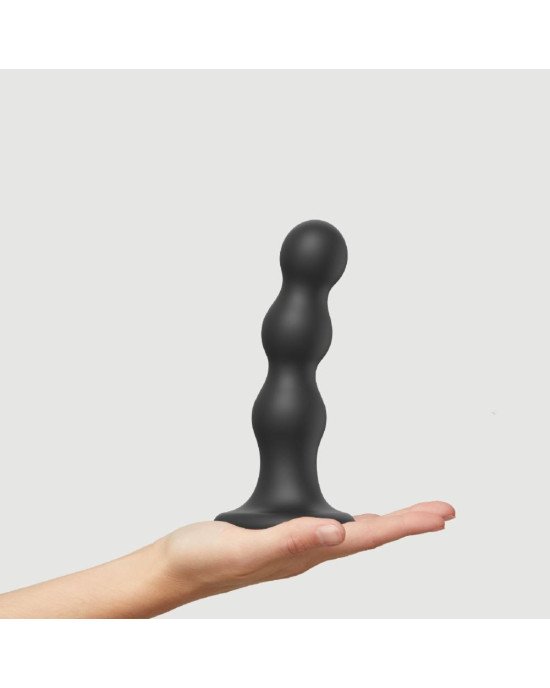 Насадка для страпона Strap-On-Me Dildo Plug Balls Black L Насадка для страпона Strap-On-Me Dildo Plug Balls Black L