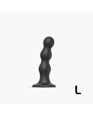 Насадка для страпона Strap-On-Me Dildo Plug Balls Black L