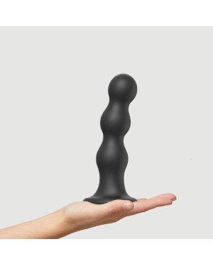 Насадка для страпона Strap-On-Me Dildo Plug Balls Black XL