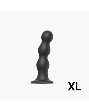 Насадка для страпона Strap-On-Me Dildo Plug Balls Black XL