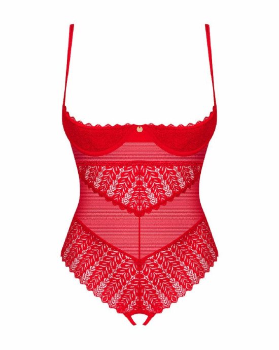 Боді Obsessive Ingridia crotchless teddy XS/S Боді Obsessive Ingridia crotchless teddy XS/S
