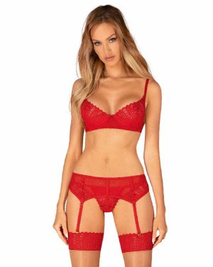 Комплект Obsessive Ingridia 3-pcs set XS/S