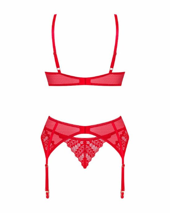 Комплект Obsessive Ingridia 3-pcs set XL/2XL