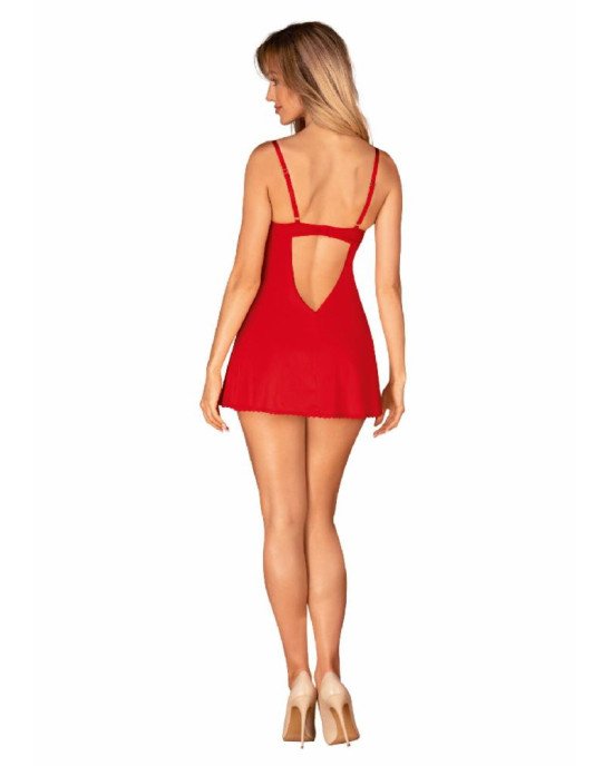 Пеньюар Obsessive Ingridia chemise & thong M/L Пеньюар Obsessive Ingridia chemise & thong M/L